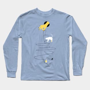 The Adventures Of A Curious Cat Long Sleeve T-Shirt